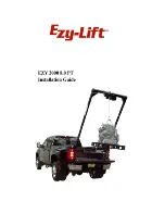 Preview for 4 page of Ezy-Lift Ezy 2000 Installation Manual And Service Manual