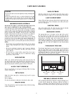 Preview for 21 page of F.Bertazzoni KOTR30MXE Use & Care Manual