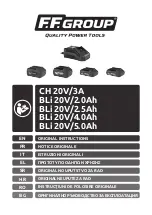 Preview for 1 page of F.F. Group 41 320 Original Instructions Manual