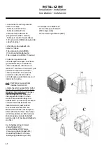 Preview for 62 page of F.lli Frattini 83891 Installation And Use Instructions And Warnings