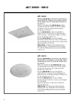 Preview for 10 page of F.lli Frattini 90912 Installation And Use Instructions And Warnings