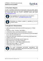 Preview for 6 page of F.u.n.k.e. ATR833A-II-OLED Operation And Installation Instruction