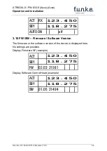 Preview for 34 page of F.u.n.k.e. ATR833A-II-OLED Operation And Installation Instruction