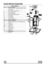 Preview for 51 page of Faber 110.0255.544 Instruction Manual