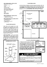 Preview for 10 page of Faber 36 Use And Care Manual / Installation Instructions