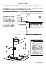 Preview for 13 page of Faber Axia Isola Island Mount Canopy Rangehood Installation Instructions Manual