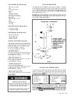 Preview for 4 page of Faber Axia plus Installation Instructions; Use And Care Information