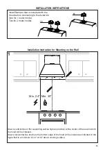 Preview for 15 page of Faber Camino Pro CAPR36SS600 Installation Instructions Manual