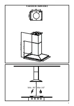 Preview for 5 page of Faber DAMA ISOLA Series Installation Instructions; Use And Care Information