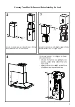 Preview for 9 page of Faber DAMA ISOLA Series Installation Instructions; Use And Care Information