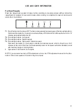 Preview for 17 page of Faber DAMA ISOLA Series Installation Instructions; Use And Care Information