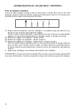 Preview for 30 page of Faber DAMA30SSV Installation Instructions; Use And Care Information