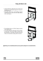 Preview for 14 page of Faber FABULA EVO+WH A90 Instruction Manual