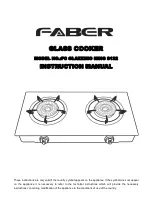 Faber FC GLAZZIMO KING8132 Instruction Manual preview