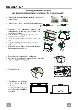 Preview for 56 page of Faber Inca LUX 2.0 EV8 X A70 Instruction Manual