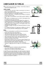 Preview for 61 page of Faber Inca LUX 2.0 EV8 X A70 Instruction Manual