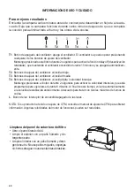 Preview for 40 page of Faber Inca Lux INLX21SSV Use And Care Information