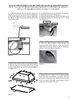 Preview for 11 page of Faber INCA PRO PLUS Installation Instructions; Use And Care Information