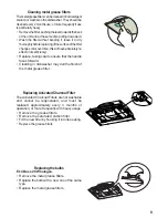 Preview for 9 page of Faber INSM24GR250-B Installation Instructions; Use And Care Information