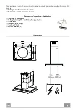 Preview for 8 page of Faber Look Isola Instruction Manual