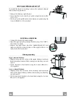 Preview for 14 page of Faber Mirror WH PRO X-V A80 Instruction Manual