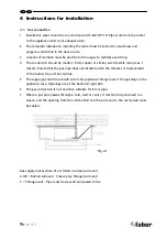 Preview for 8 page of Faber TIMRA Installation Manual