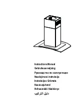 Preview for 1 page of Faber TRATTO ISOLA/SP EG8 Instruction Manual