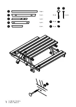 Preview for 2 page of FABICHOLZ PICNIC TABLE 40 Assembly Manual