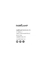 Preview for 12 page of FABRILAMP 083091301 Instruction Manual