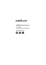 Preview for 10 page of FABRILAMP 173692401 Instruction Manual