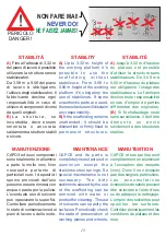 Preview for 15 page of FACAL CAPO-3 Use And Maintenance Handbook