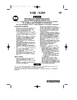 Preview for 5 page of Facom V.252 Instructions Manual