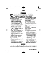 Preview for 2 page of Facom V.258 Instructions Manual