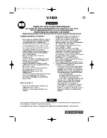 Preview for 29 page of Facom V.410A Instructions Manual