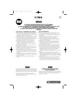 Preview for 14 page of Facom V.781 Instructions Manual