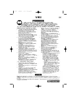 Preview for 35 page of Facom V.902 Instructions Manual