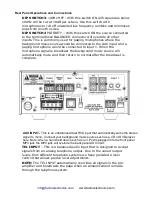 Preview for 9 page of Factor V-4120 Owner'S Manual