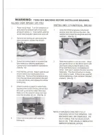 Preview for 12 page of Factory Cat 2000 Series Operator And Parts Manual