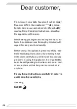 Preview for 46 page of Fagor 3FFK-6625X Instruction Manual