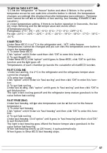 Preview for 57 page of Fagor 3FFK-6645X Instruction Manual