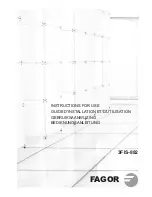 Preview for 1 page of Fagor 3FIS-882 Instructions For Use Manual