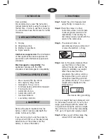 Preview for 8 page of Fagor BB-165 Instructions For Use Manual