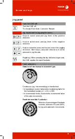 Preview for 9 page of Fagor CNC 8060 Users Quick Reference