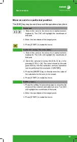 Preview for 19 page of Fagor CNC 8060 Users Quick Reference