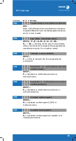 Preview for 55 page of Fagor CNC 8060 Users Quick Reference