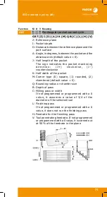 Preview for 71 page of Fagor CNC 8060 Users Quick Reference