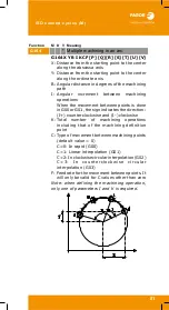 Preview for 81 page of Fagor CNC 8060 Users Quick Reference