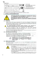 Preview for 44 page of Fagor Evo Concept Series Installation, Usage And Maintenance Instructions