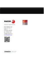 Preview for 80 page of Fagor Evo Concept Installation, Use And Maintenance Instructions