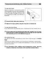 Preview for 47 page of Fagor FD-291NF Instructions For Use Manual